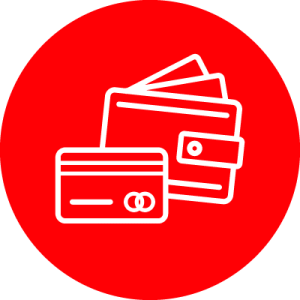 money and debt icon